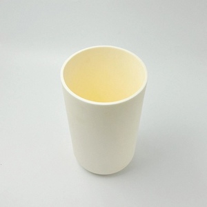 อลูมิเนียมออกไซด์อลูมินา <span class=keywords><strong>Al2O3</strong></span> เซรามิกเบ้าหลอมทรงกระบอกสําหรับห้องปฏิบัติการ - Product Image 3