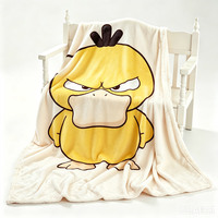 Couverture en flanelle personnalisée avec photo d'anime, dessin animé, impression 3D, Pokemon Gengar, douce, utilisable en toutes saisons, légère, style japonais