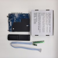 Carte mère de téléviseur LCD 32-50 pouces T.R67.801 sans programmation, télécommande, référence d'écran de commutation