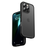 Housse de protection pour iPhone 16 Pro Max 16plus 17 Air, translucide et mate, en TPU, antichoc, pour téléphone portable, design original