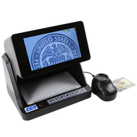 Vérificateur de devises portable avancé DC-818 avec détection multispectrale UV IR magnétique, authentification professionnelle des billets de banque