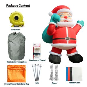 Giant 33ft Customized Christmas Decorations Outdoor Giant Inflatable <strong>Santa</strong> <strong>Claus</strong> Yard Decoration <strong>Santa</strong> Balloon - Product Image 6