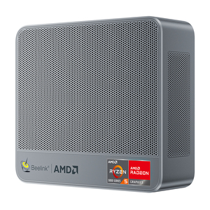Chơi <span class=keywords><strong>game</strong></span> <span class=keywords><strong>Mini</strong></span> PC Beelink ser5 AMD 5500U 16G 500GB <span class=keywords><strong>Mini</strong></span> PC DDR4 wins11 SATA SSD Máy tính để bàn máy tính công nghiệp kỹ thuật số biển trò chơi - Product Image 1