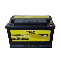Batteries de démarrage de voiture LiFePO4 TNE 100-20 L5 H8 super légères 12V au lithium, sans entretien, 20Ah-80Ah, avec fonction Stop-Start