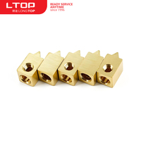 LONGTOP TL012 – Pièces de connecteurs électriques en laiton H57/H59, bornes et connecteurs de haute qualité certifiés ISO9001:2015
