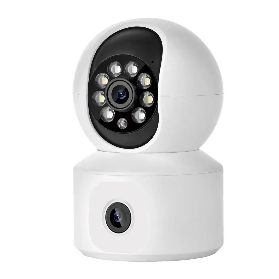 5X 줌 추적 로봇 Icsee 실내 스마트 홈 5MP 아기 애완 동물 모니터 듀얼 렌즈 PTZ 와이파이 보안 감시 CCTV IP 카메라