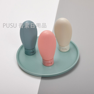 Nordic Style Velvet PE Tube <b>Bottle</b> Cosmetic <b>Squeeze</b> Dispenser Shampoo Lotion Travel Set Flip Cap 1ml Error - Product Image 2