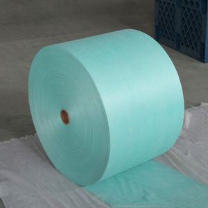 Vente de tissu non tissé en pulpe de bois de haute qualité, 36 g/m² ~ 120 g/m², en rouleau <span class=keywords><strong>jumbo</strong></span>, spunlace, lingettes industrielles jetables pour le nettoyage - Product Image 4