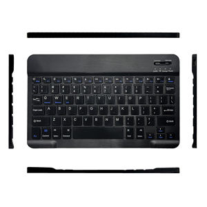 Clavier portable pour tablette pour enfants, dessin animé, en plastique, avec logo personnalisé, tout neuf, sans fil 2,4 GHz, capacitif, 101 touches, USB type C - Product Image 2