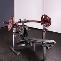 Banc multifonction réglable à charges réglables pour presse à pectoraux, équipement de gym