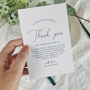 Pefect cho em bé tắm đám cưới giáo viên kinh doanh tốt nghiệp giáo viên cảm ơn thẻ cảm ơn bạn thẻ ghi chú với phong bì - Product Image 2