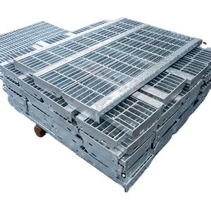 Hete Verkoop Gegalvaniseerde Bouten-Op Las Antislip Stalen Traptreden Treden - Product Image 1