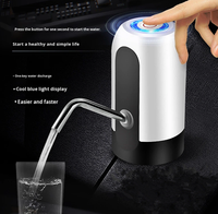 Mini distributeur d'eau portable automatique rechargeable par USB en plastique de 20 litres (5 gallons)