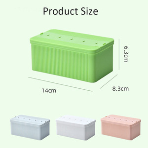 Juego de Contenedores de Plástico Ecológicos de Grado Alimenticio de 1000 ml para Helados, Molde para Postres DIY, Máquina Manual para Hacer Helados, Color Azul - Product Image 6