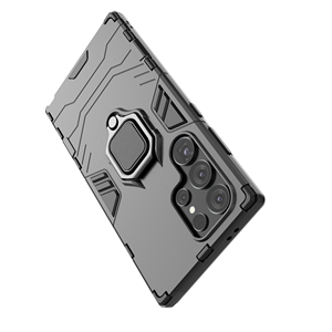 Étui antichoc Impact Ring pour <span class=keywords><strong>Samsung</strong></span> Galaxy S25 Ultra S25 Edge S24 Ultra, protection robuste pour <span class=keywords><strong>Samsung</strong></span> S23 Plus S22 S21 FE S20 S10 S9 - Product Image 4