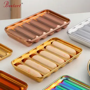 Non-stick Kitchen Accessories Baking Meat Sausage Tools Stainless Steel Creative Heat Resistant Meat Ball Hot Dog Sausage Mold