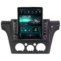 Radio para Auto Tesla Android 13 8+128G 2din para Mitsubishi Outlander 2001-2005, Pantalla Dividida, GPS, BT, Reproductor Multimedia Estéreo con Video para Auto