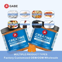 Complément de créatine monohydrate en gommes favorisant la croissance musculaire et améliorant l'endurance pour adultes - Vente en gros OEM/ODM disponible