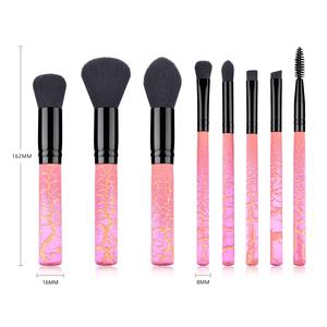 Nuevo Set de Brochas de Maquillaje de Lujo, 8 Piezas, Etiqueta Personalizada, Brochas Veganas Suaves de Fibra Sintética Rosa, Brochas para Maquillaje Facial, Logotipo Privado - Product Image 5