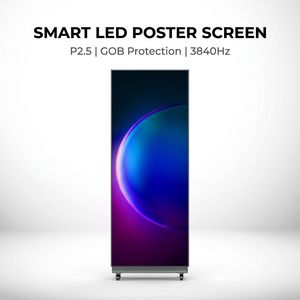 Wholesale <b>Custom</b> Smart P2.5 GOB Indoor/Outdoor Floor Standing 4K HDR10 LED Poster for Retail Store Shop Commercial Signage Zeyi- - Product Image 1