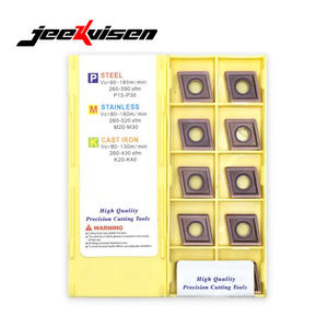 Plaquettes de tournage de précision CNMG120404-MS JA115P, plaquettes de coupe, plaquettes de rupture, tours CNC - Product Image 4