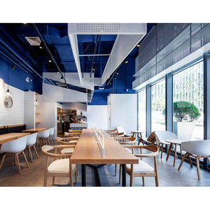 Set di Mobili Moderni per Ristoranti all'Ingrosso, Divani per Caffetterie e Fast Food, Tavoli e Sedie in Metallo, 5.02 Recensioni - Product Image 5