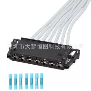 เมอร์เซเดส เบนซ์ W204 C180 C200 C300 7 พิน ขั้วต่อสายไฟหลอดไฟท้าย A2115450328 พลาสติกสีดำ - Product Image 5