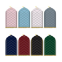 Sahadah – tapis de prière pour adulte, confortable, dubaï raschon, tapis de prière islamique pour musulman