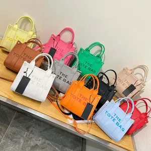 Fashion Designer Famous Brand Women's Casual Tote Bag Fashion PU Leather Shoulder Bag Large Capacity Travel Handbag