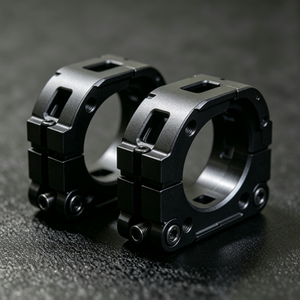 Composant en acier inoxydable usiné CNC, cadre d'équipement industriel personnalisé, finition dorée, électroérosion à fil, modèle OEM 3D - Product Image 1