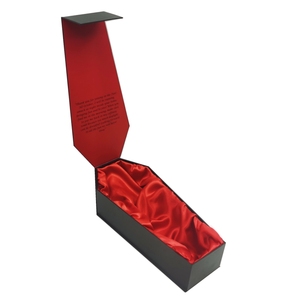 장례식 관 장난감 할로윈 및 고스 액세서리 와인 포장 상자 - Product Image 1