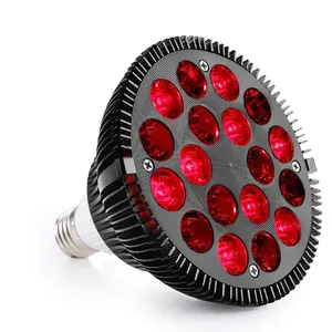 UK US Market hot sales muscle pain relief 660nm Anti Aging RED light 54w bulb portable IR 850nm infrared LED light therapy Lamp