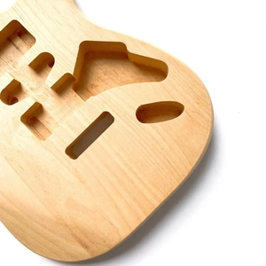 Cuerpo y piezas de repuesto para guitarra, hechos a mano, sin terminar - Product Image 2