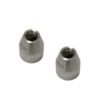 Standard IEC60529 IPX5 IPX6 Water Jet Test Nozzle 6.3mm 12.5mm Sizes Handheld Head Stainless Steel Laboratory Testing Equipment