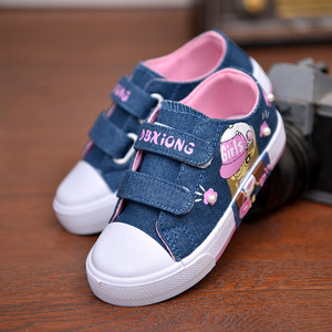 <span class=keywords><strong>Scarpe</strong></span> da ginnastica in tela per bambine, nuove sneakers primaverili in denim traspiranti, <span class=keywords><strong>scarpe</strong></span> sportive da principessa - Product Image 5