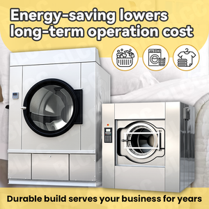 BLCC 50-150kg Hotel Industrial and Dryer Machine Commercial Laundry <b>Equipment</b> Front Load Sets and Dryer Machine - Product Image 4