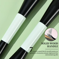 2025 nouveau Design fibre poils marque privée en gros personnalisé meilleur double extrémité luxe végétalien haute qualité pinceaux de maquillage pour les femmes