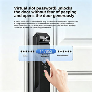 Cerradura Inteligente Automática para Puerta con Reconocimiento Facial 3D Glomarket, con Videoportero y Control por Voz Alexa, Adecuada para la Seguridad de la Puerta del Hogar - Product Image 3