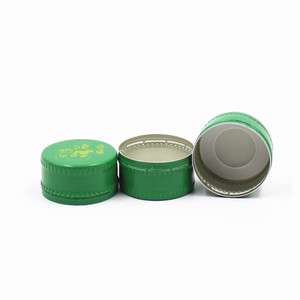 Haute qualité 28mm 38 mm en aluminium <span class=keywords><strong>sacmi</strong></span> ropp TPE doublure BVS 3105 en alliage d'aluminium boissons alcoolisées boissons spiritueuses bouchons à vis en métal - Product Image 6