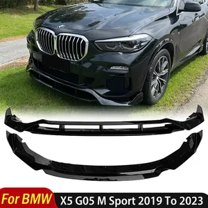 สปอยเลอร์กันชนหน้า StarNav สำหรับ G05 ปี 2019 - 2023 รุ่น 30i 40i 35i 30d M50 M Sport พร้อมดิฟฟิวเซอร์และฝาครอบป้องกัน สำหรับตกแต่ง - Product Image 1