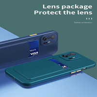 Casing Dompet Kartu untuk Xiaomi Redmi Note 11 Pro 10 Pro 10S 9S Mi 11T Pro 13 Lite 11lite POCO F5 Pro Penutup Belakang Lembut