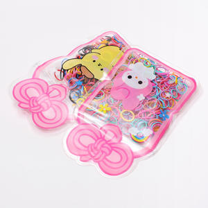 Élastique à cheveux <span class=keywords><strong>pour</strong></span> enfants, style chinois, motif arc-en-ciel, n'abîme pas les cheveux, bandeau <span class=keywords><strong>pour</strong></span> bébé, anneau <span class=keywords><strong>pour</strong></span> cheveux, coiffe mignonne Kulomi <span class=keywords><strong>pour</strong></span> filles - Product Image 4