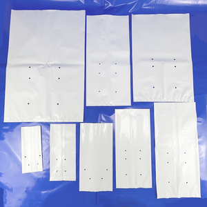 UV điều trị Trắng & Đen <span class=keywords><strong>poly</strong></span> <span class=keywords><strong>LDPE</strong></span> nhựa Vườn đất nhà máy phát triển túi với đấm lỗ thoát nước - Product Image 3