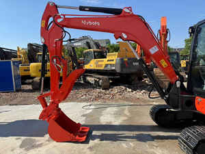 Excavadora KUBOTA KX165 usada-1000-2500Hrs-6.5Ton-Motor japonés original - Product Image 2