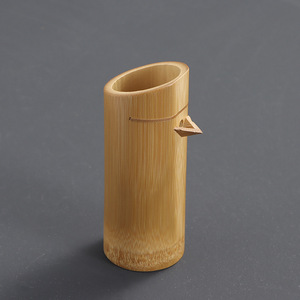 Natural bamboo fair <b>cup</b>, handmade bamboo Kung Fu <b>tea</b> <b>set</b>, <b>tea</b> serving vessel, household <b>tea</b> <b>cup</b>, Japanese sake <b>cup</b>. - Product Image 4
