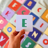 Cartes OEM King : Jeu de cartes éducatives d'apprentissage des langues imprimées en offset, jeu de cartes personnalisé avec emballage en boîte, cartes modèle