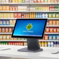 Systèmes de point de vente tout-en-un à écran tactile, prix d'usine, 15,6 pouces, caisse enregistreuse, terminal Android pour magasin de détail