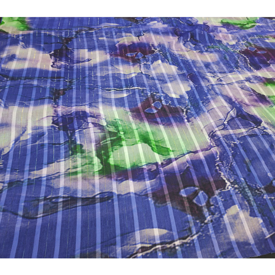 Siwss вуаль ткань с высокой твист золотая полоса для женщин шарф и муслин женщина суданский туб