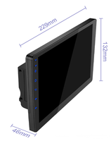 Autoradio GPS Android 9 pouces avec CarPlay et Android Auto, écran intelligent pour voiture