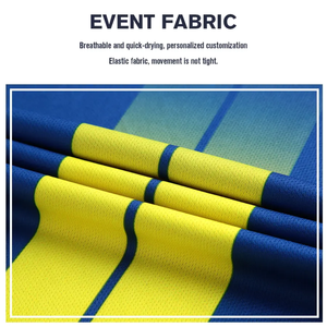 男女通用轻质涤纶足球上衣 高品质透气足球服 可定制球队名称 Camisetas De Futbol - Product Image 2